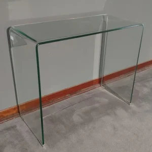 Tavolo consolle Glass in Vetro trasparente By Schuller in offerta scontata prezzo outlet