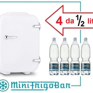 Minibar da Tavolo Scrivania Mini Frigo frigorifero Piccolo 4 litri
