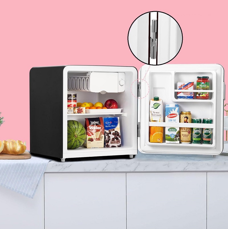 Minibar Frigorifero Minifrigo Vintage NERO - immagine 7