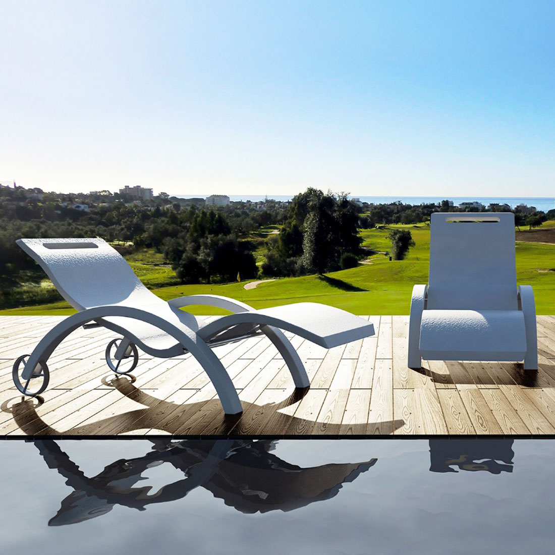 Chaise Serendipity da Esterno