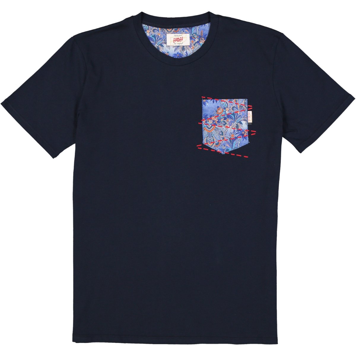 BOB maglietta Pocket VR0261 Blu