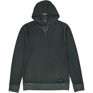 BOB Maglione con Cappuccio Berlin Verde Bottiglia