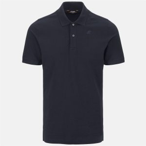 K-WAY Uomo Polo Amedee Blue Depht