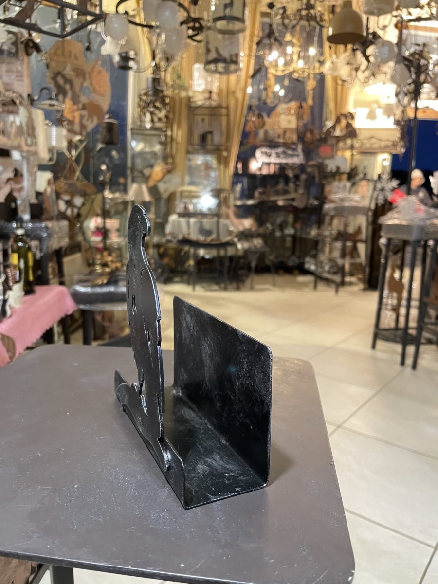 Porta tovaglioli Aquila nero e argento - immagine 4