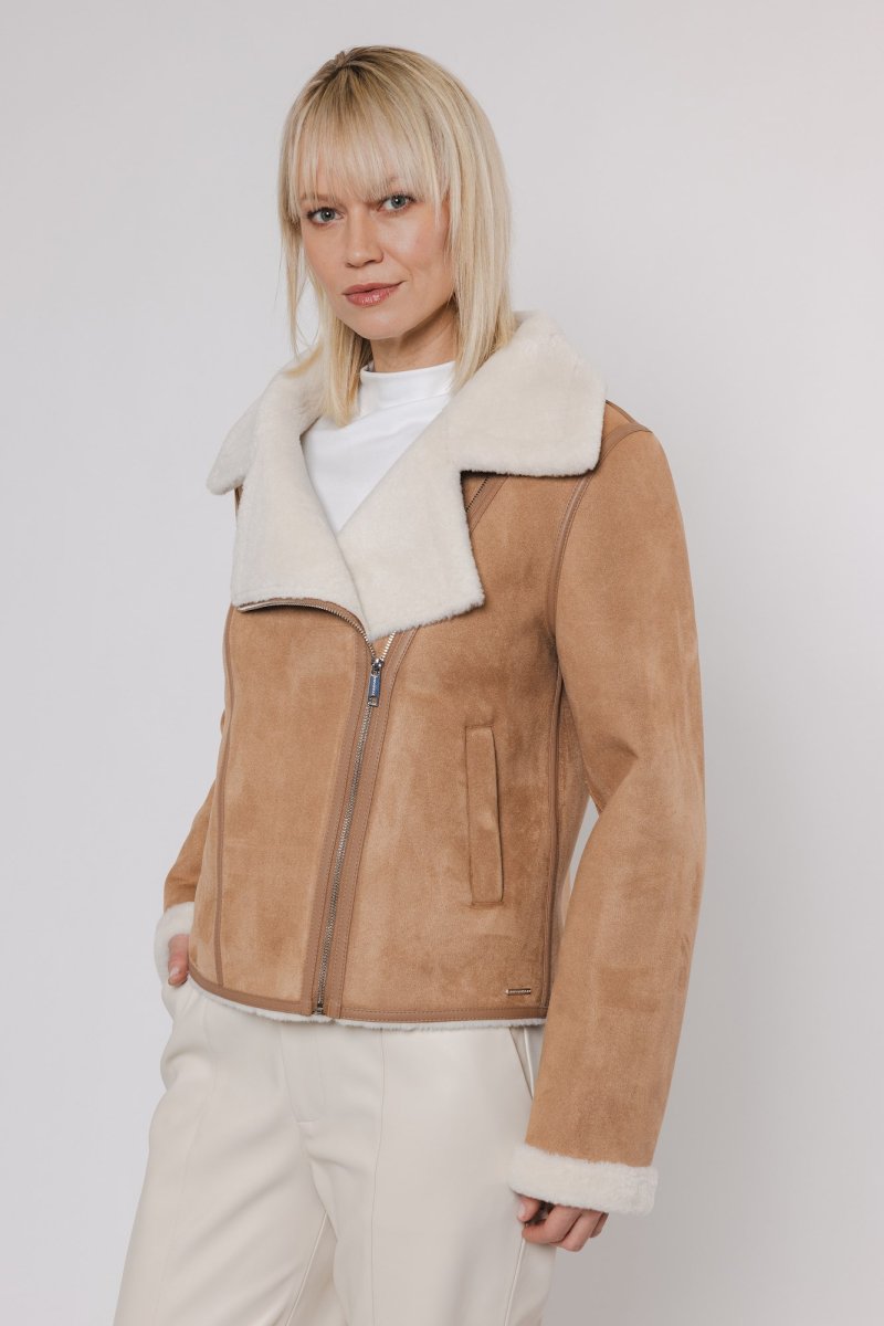 Rino & Pelle Giacca Juno Beige - immagine 3